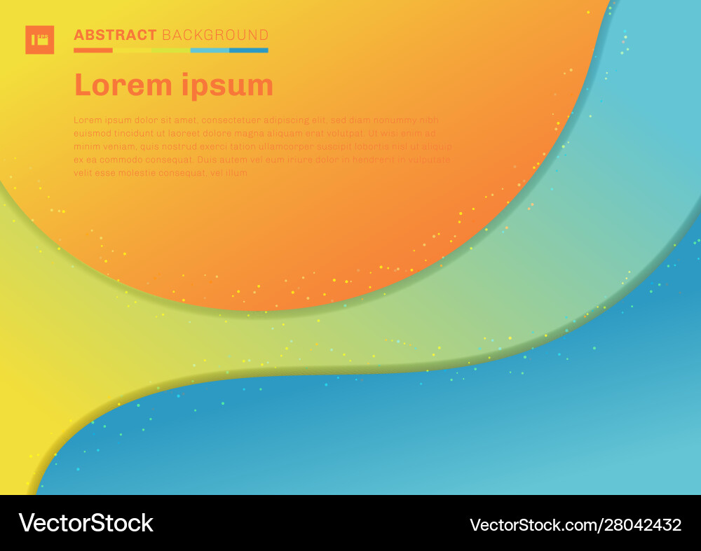 Abstract Curve Background vector image