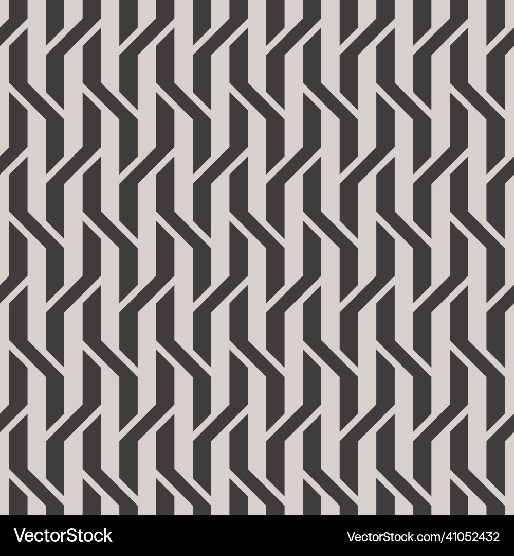 Zigzag weaving lines seamless background Zigzag weaving lines seamless background vector image