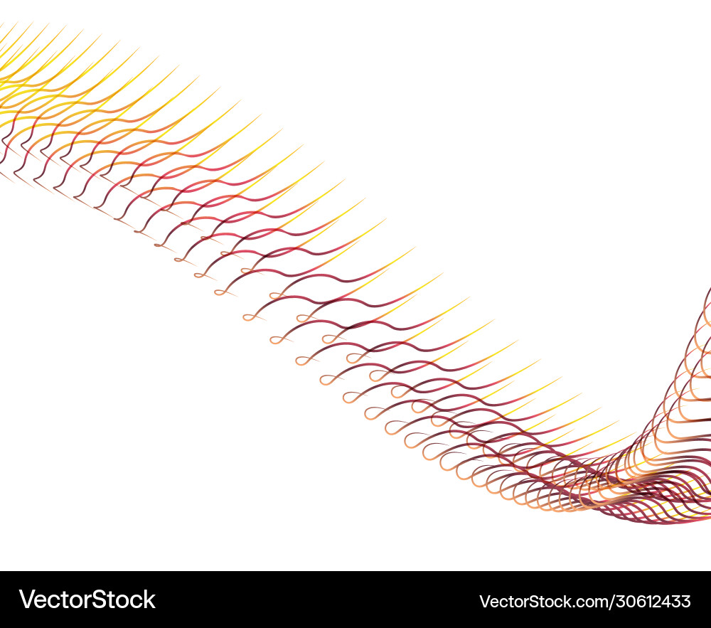 Abstract background blend wave line design Abstract background blend wave line design vector image