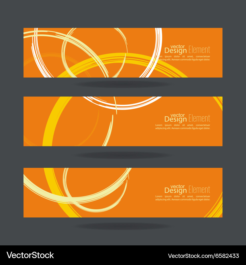 Abstract background with colored circles vector image
