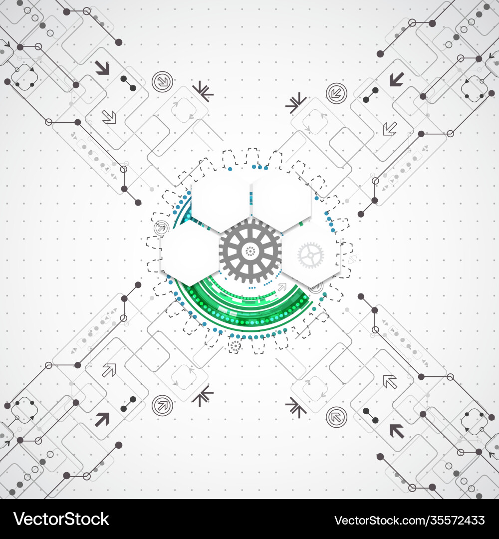Abstract business background with technological Abstract business background with technological vector image