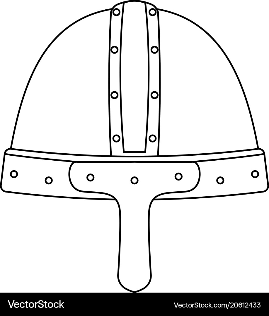Abstract medieval object vector image