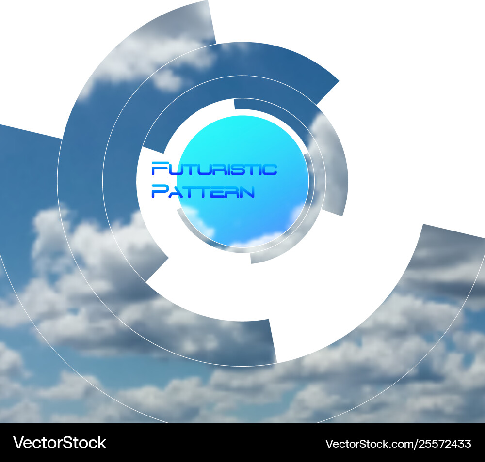 Circular pattern circle elements forming Circular pattern circle elements forming Vector Image
