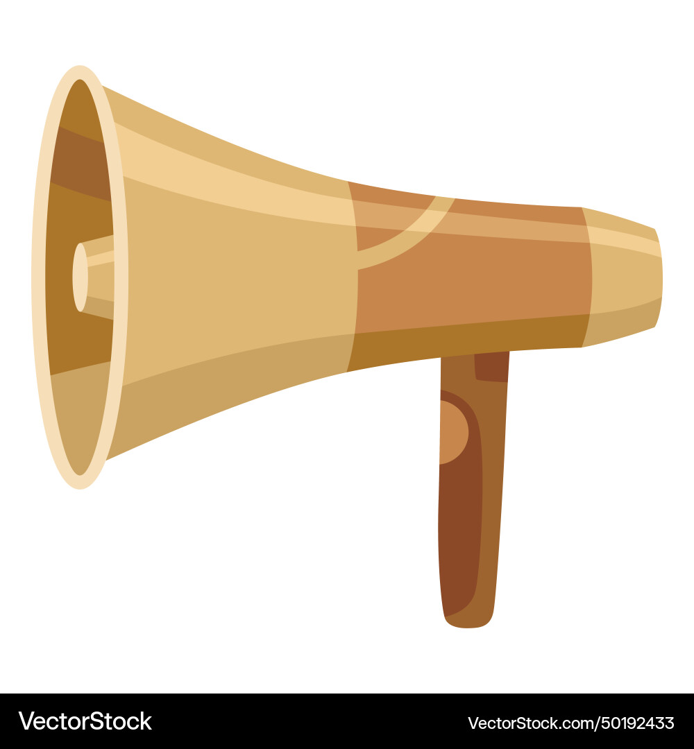 Megaphone icon amplify your message Megaphone icon amplify your message vector image