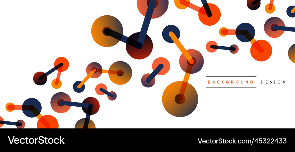 Network concept abstract background dots Network concept abstract background dots Vector Image