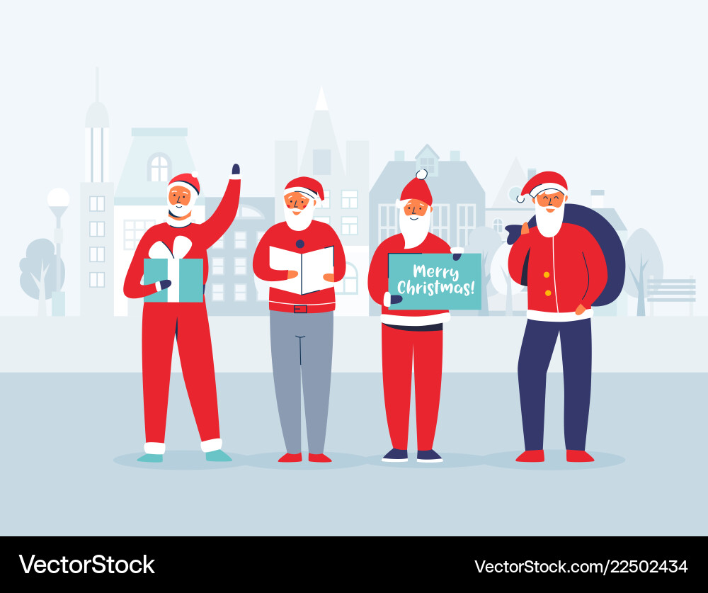 Weihnachten santa claus zeichen verschneiten hintergrund Weihnachten santa claus zeichen verschneiten hintergrund vektorbild