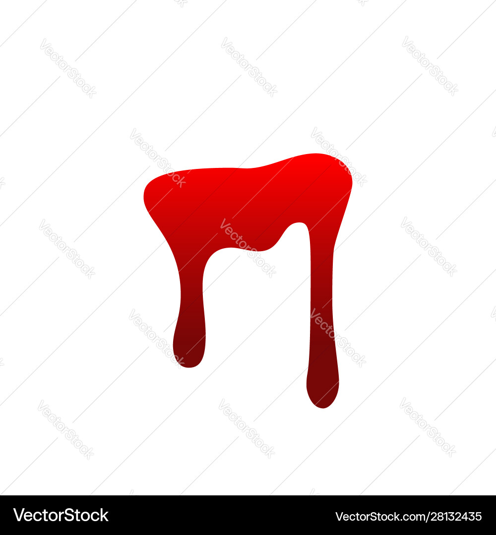 Bluttropfen Tropfen isoliert weißen Hintergrund Bluttropfen Tropfen isoliert weißen Hintergrund vektorbild