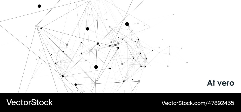Connect triangle structure in abstract style Connect triangle structure in abstract style vector image