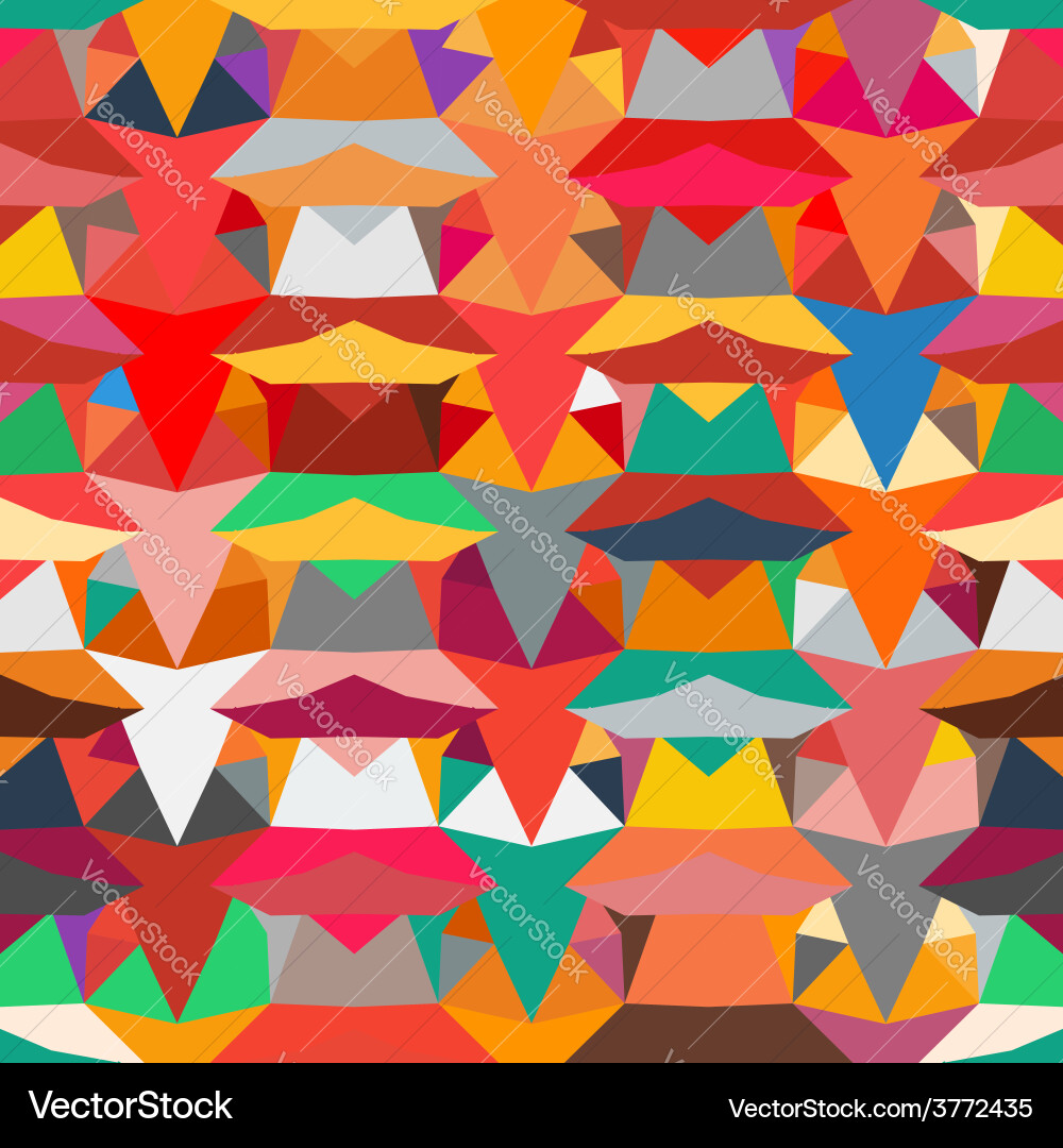 Geometric Abstract Pattern vector image