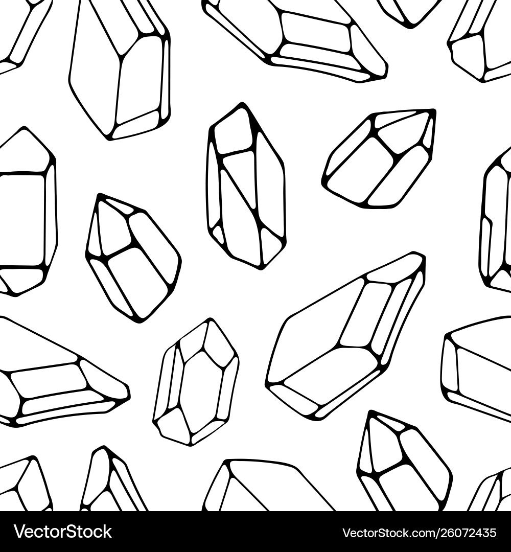 Geometrische Steine nahtloser Hintergrund ideal Vektorbild