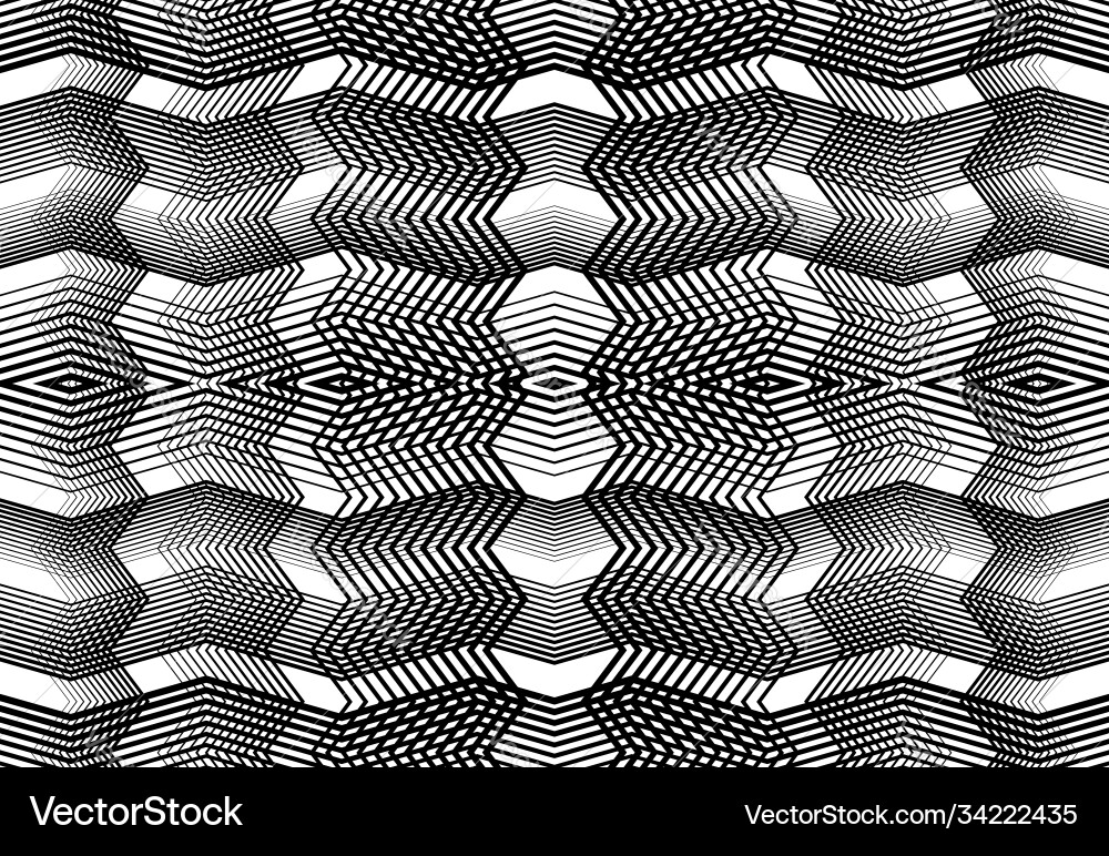 Repeatable and tileable grid mesh zig-zag Repeatable and tileable grid mesh zig-zag vector image