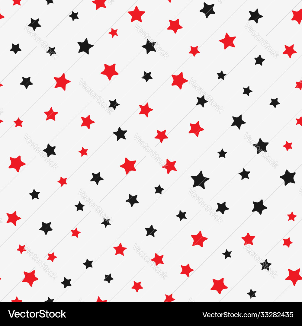 Seamless pattern with stars endless print Seamless pattern with stars endless print vector image