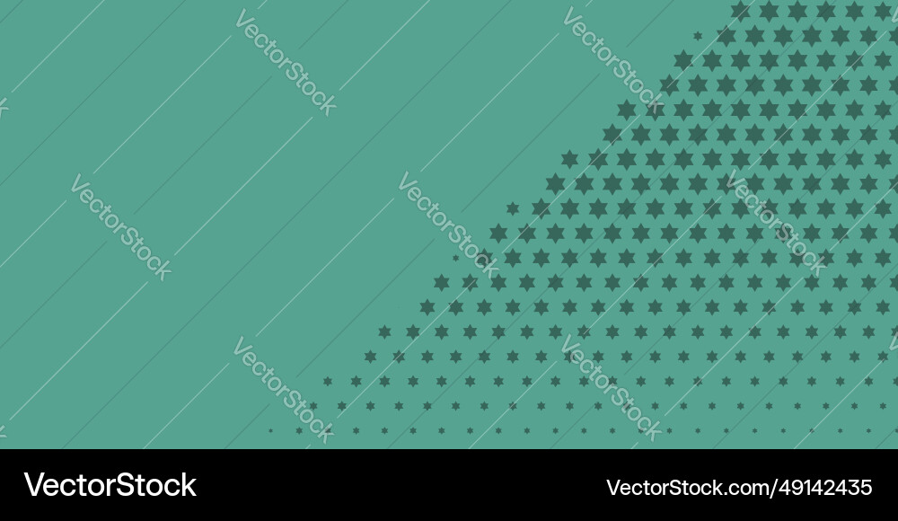 Stars shape two color abstract background Vector Image