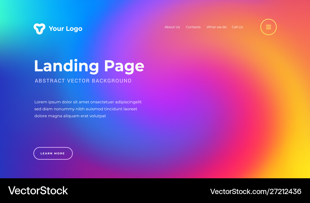 Abstract Dynamic Background Vector Image