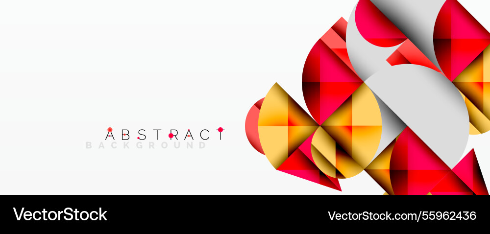 Abstract geometric design with intersecting Abstract geometric design with intersecting vector image