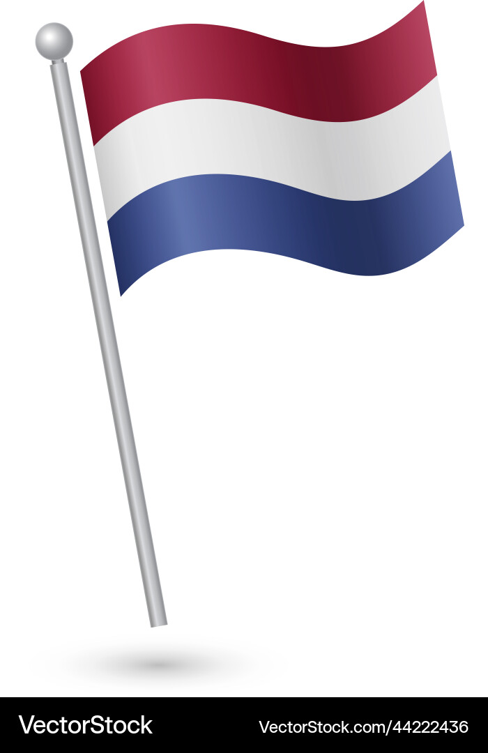 Dutch Flag Vector Image