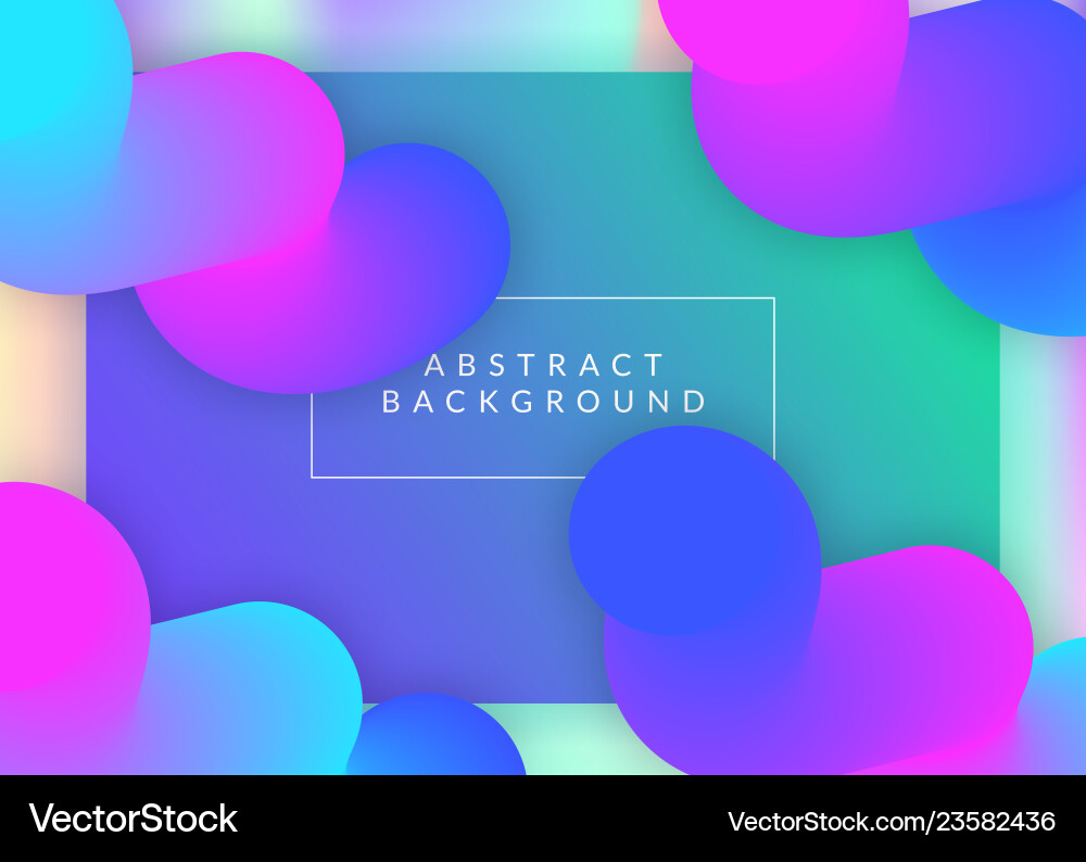 Liquid fluid with dynamic elements and shapes Liquid fluid with dynamic elements and shapes vector image