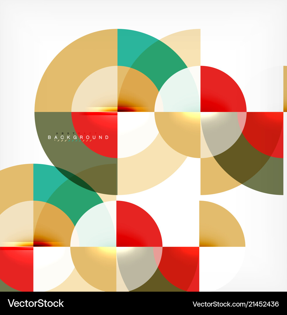Minimal circle abstract background design Minimal circle abstract background design vector image