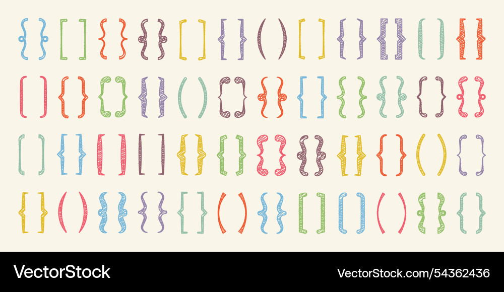 Shaded text brackets colorful quotation box Shaded text brackets colorful quotation box vector image
