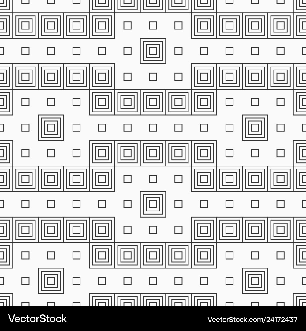 Abstract seamless pattern of squares Abstract seamless pattern of squares vector image