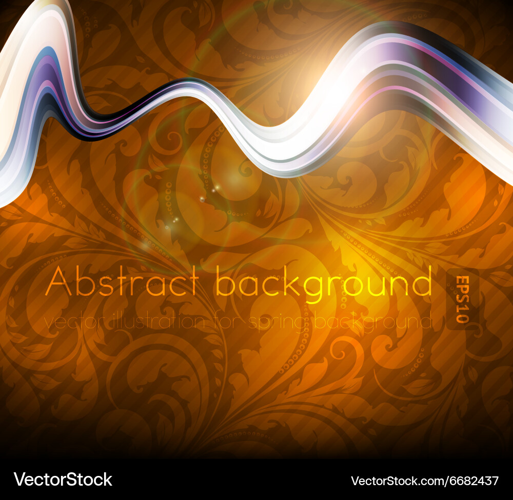 Abstract spring background Vector Image