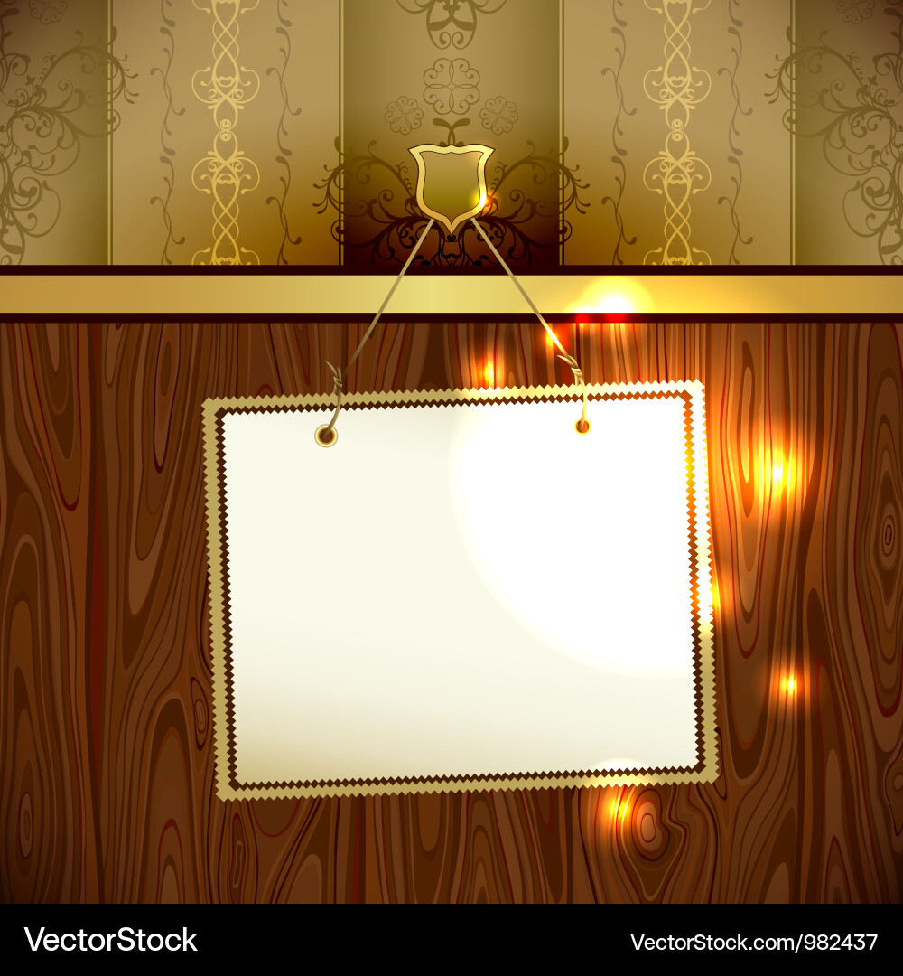 Background with frame Vector Image