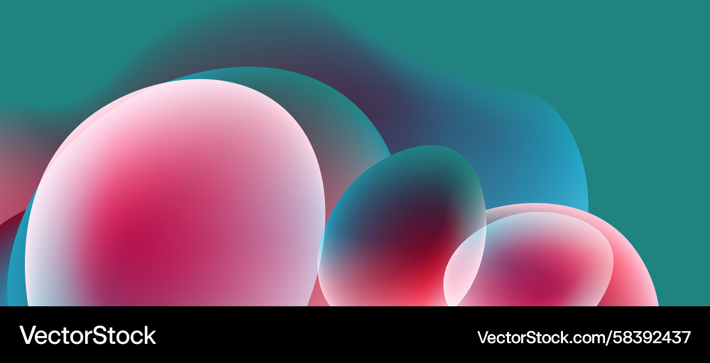 Colorful Orbs - Gradient Abstract Vector Image