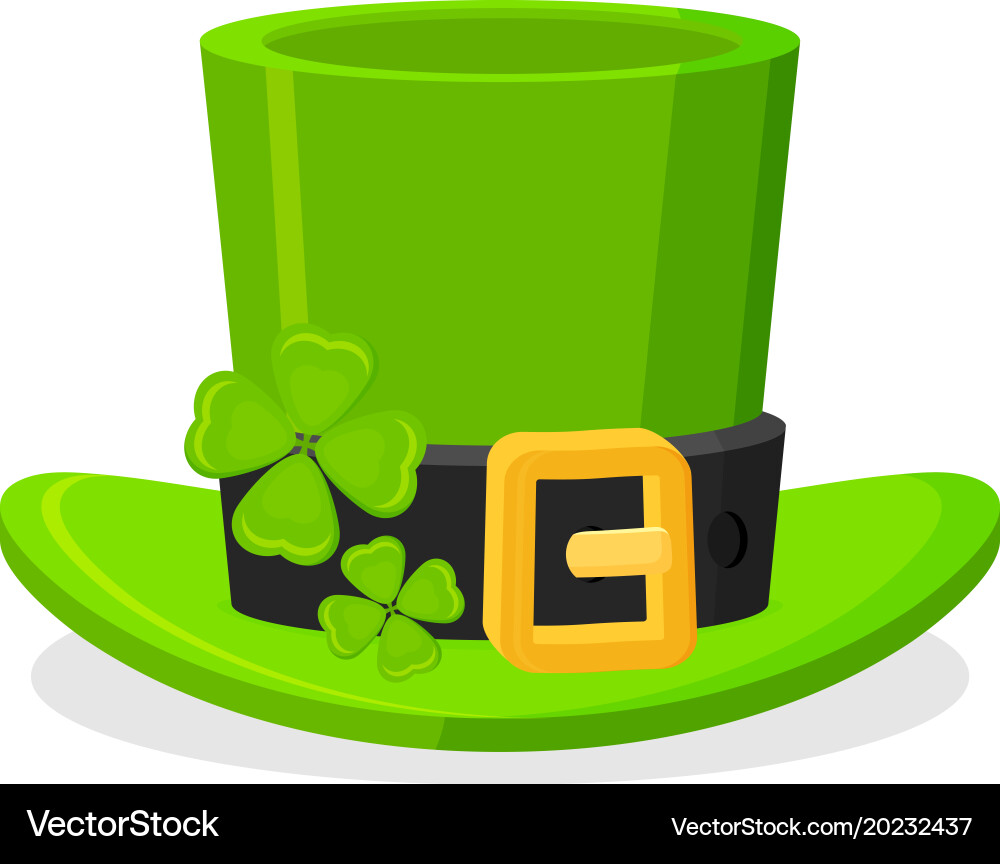 St Patrick S Day Leprechaun Hat Royalty Free Vector Image