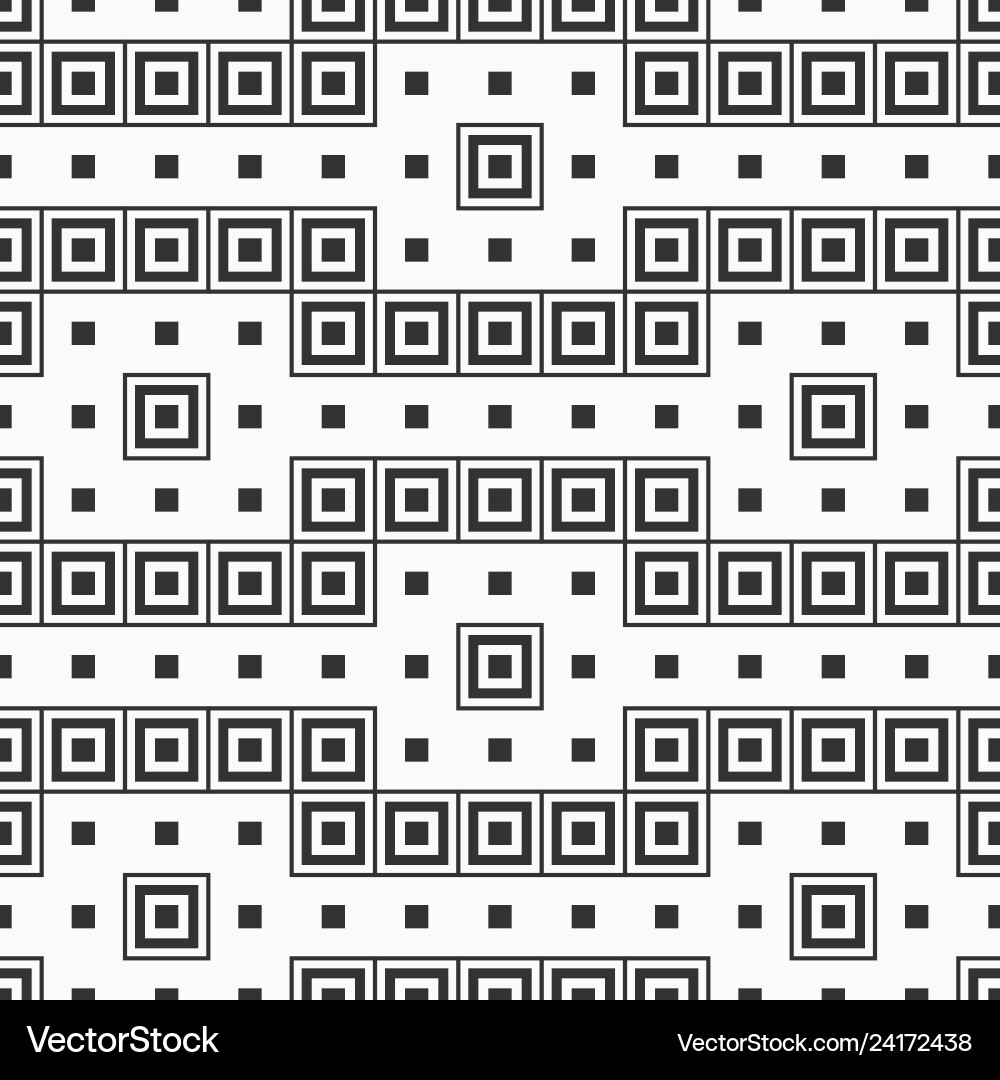 Abstract seamless pattern of squares Abstract seamless pattern of squares vector image