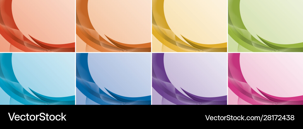 Background template with abstract patterns Vector Image