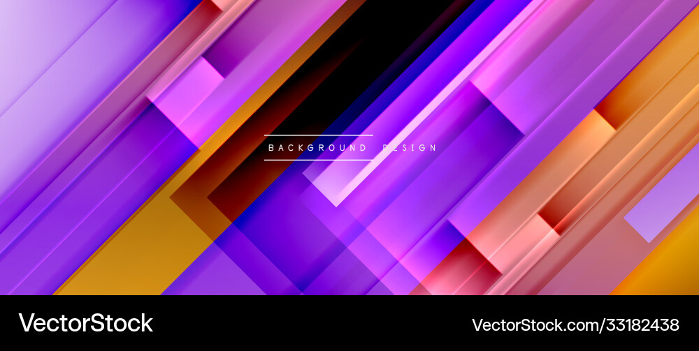 Dynamic lines on fluid color gradient trendy Dynamic lines on fluid color gradient trendy vector image