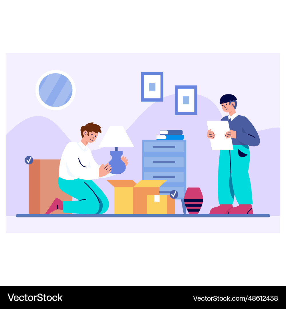 Man holding document checking list of things Man holding document checking list of things vector image