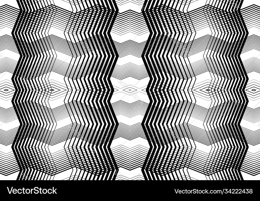 Repeatable and tileable grid mesh zig-zag Repeatable and tileable grid mesh zig-zag vector image
