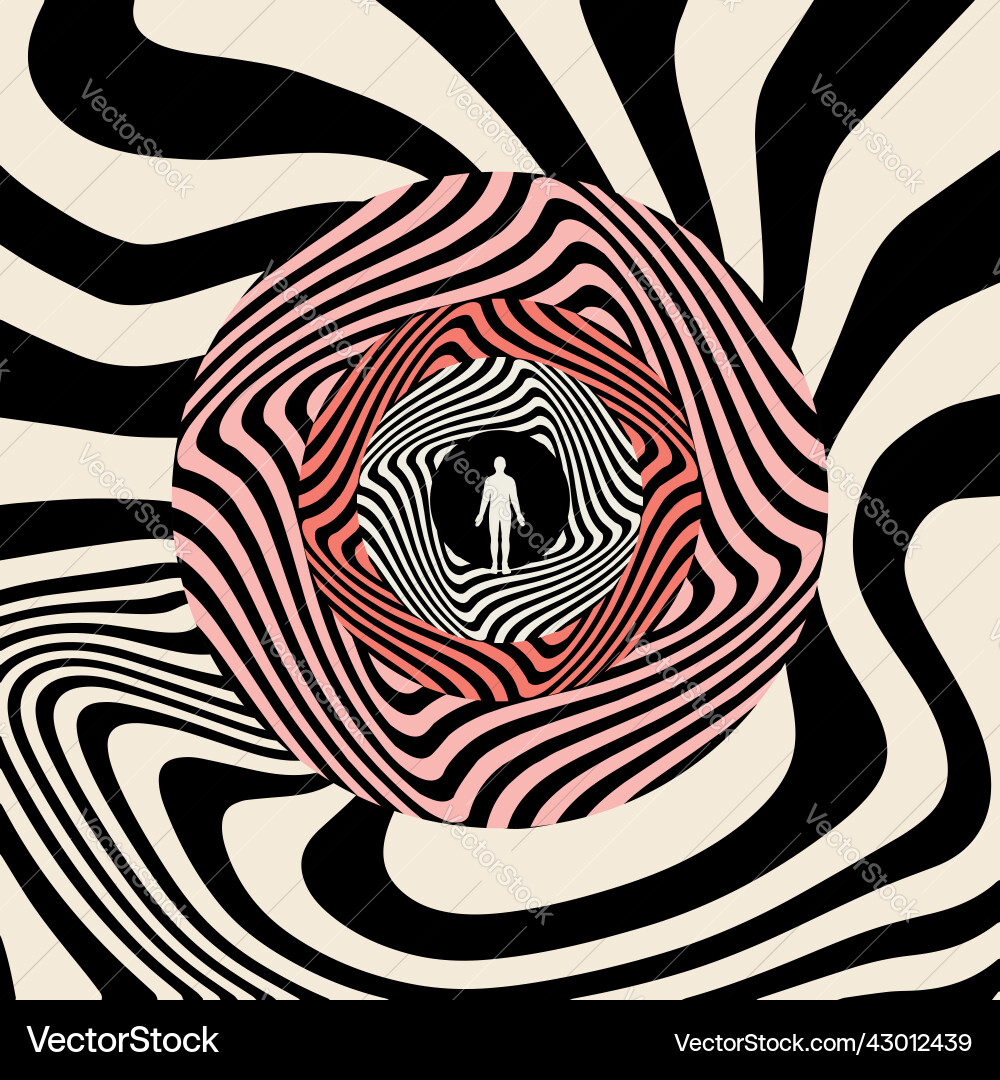 Abstract Flowing Patterns Vector Image