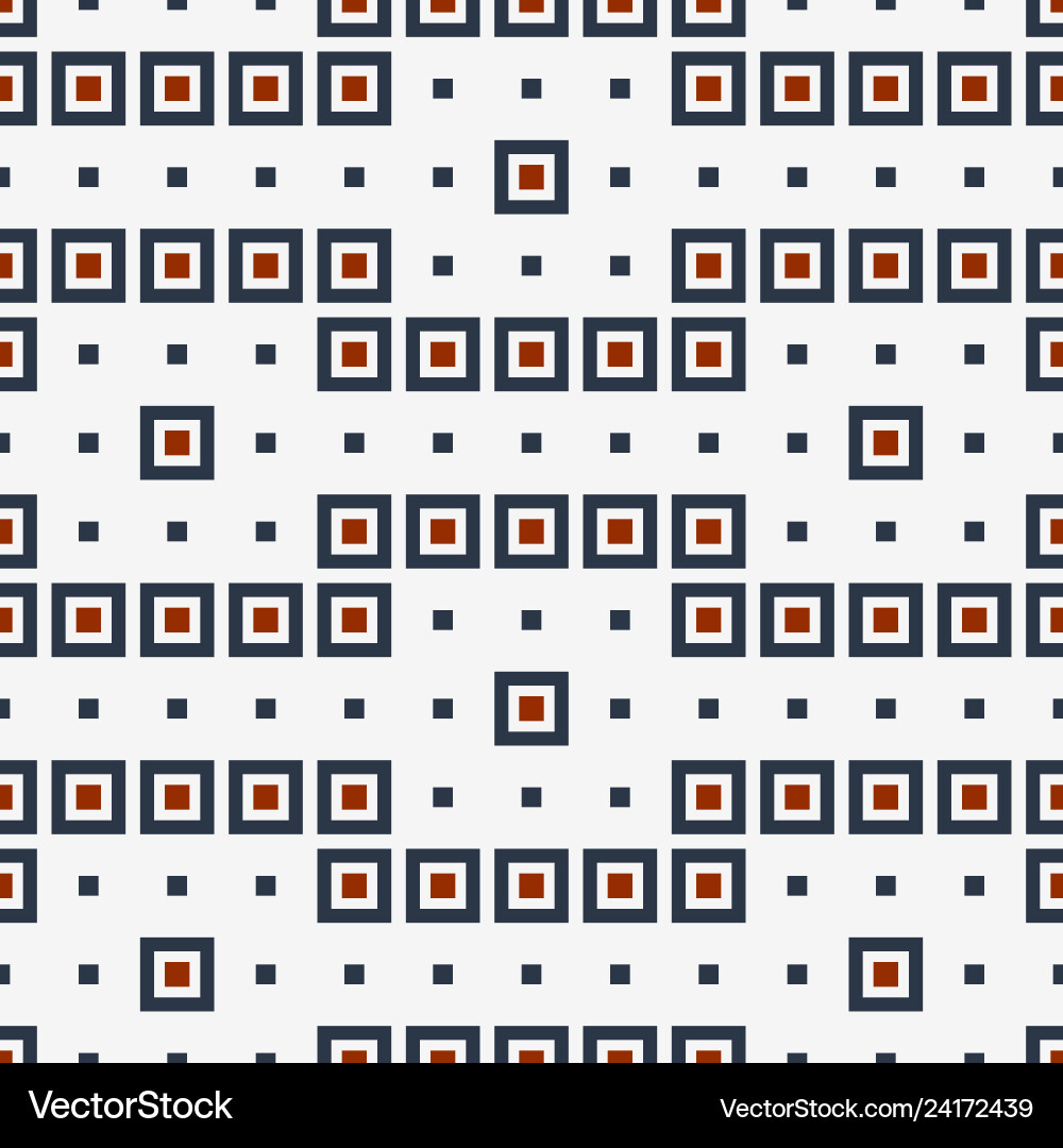 Abstract seamless pattern of squares Abstract seamless pattern of squares vector image
