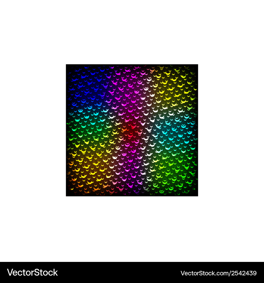 Abstract spectrum dark background with colored Vector Image
