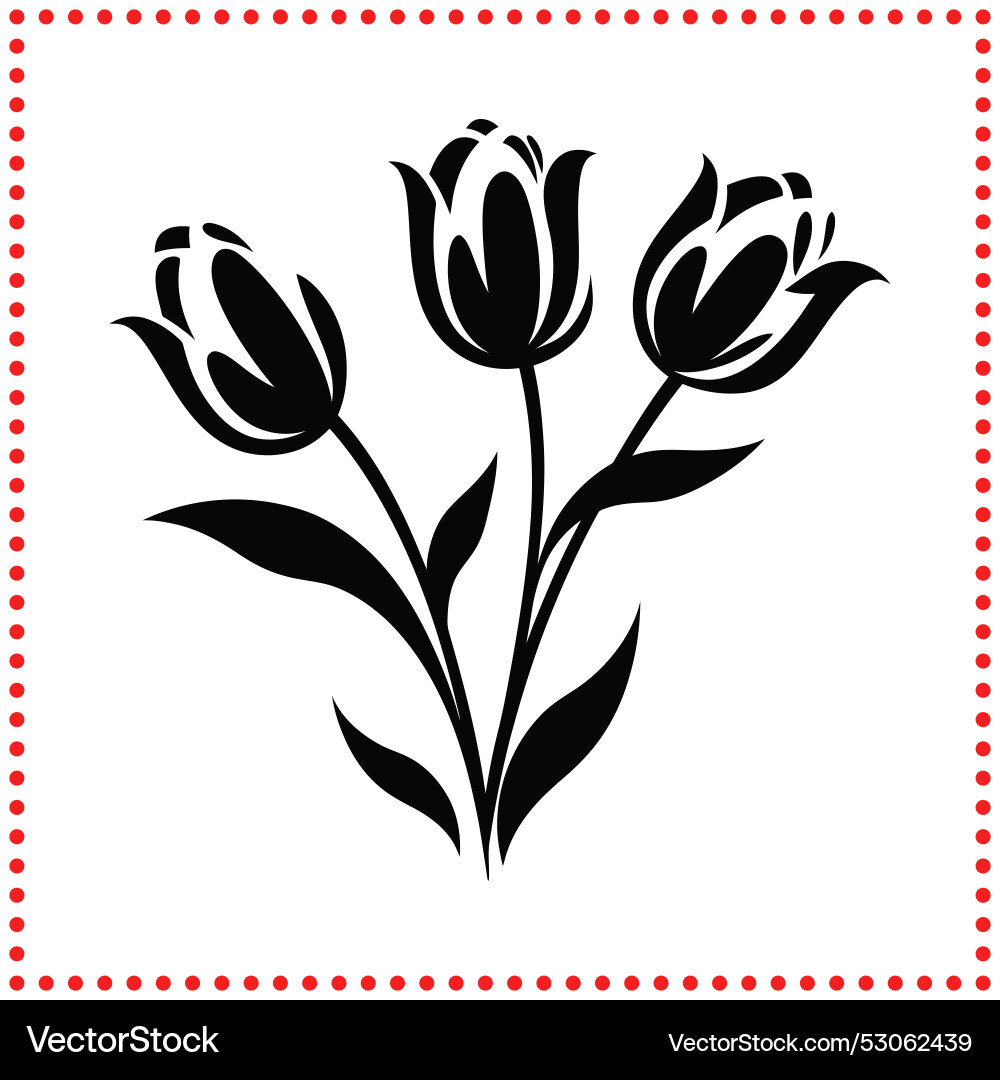 Celebrate springtime with the dazzling array Vector Image