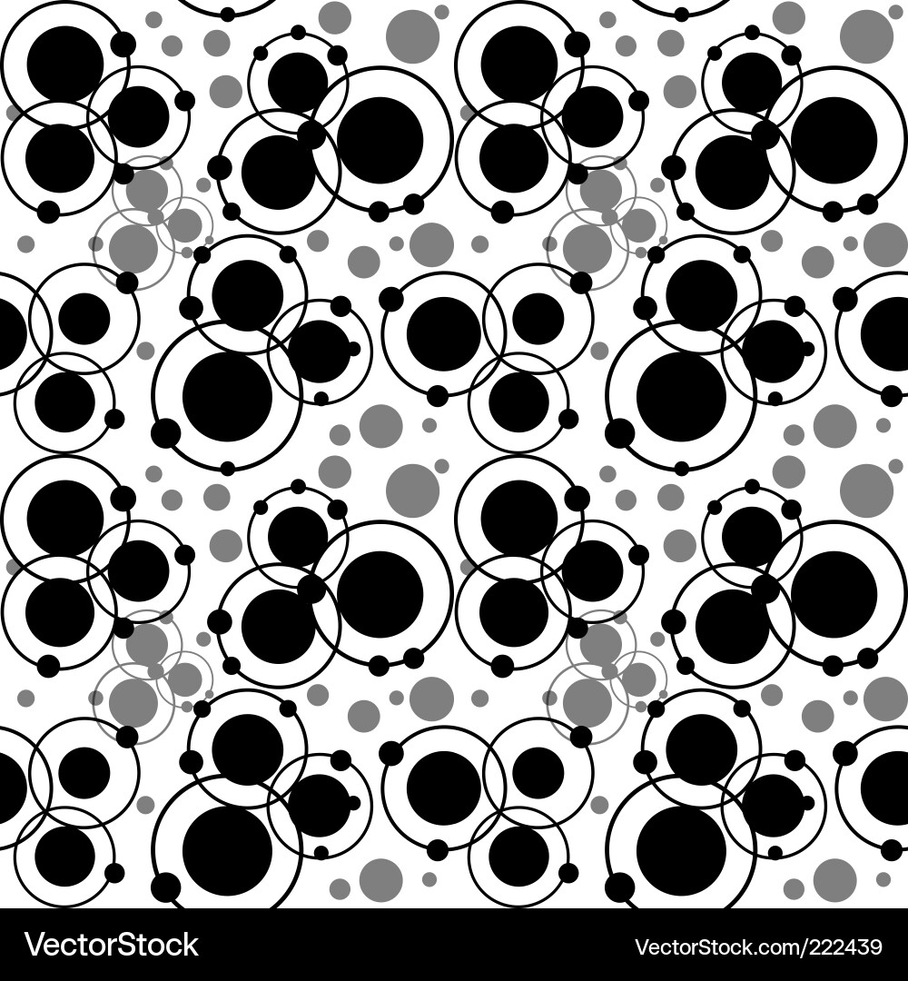 Circular Pattern Background vector image