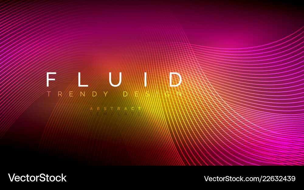 Digital flowing wave particles abstract background Digital flowing wave particles abstract background Vector Image