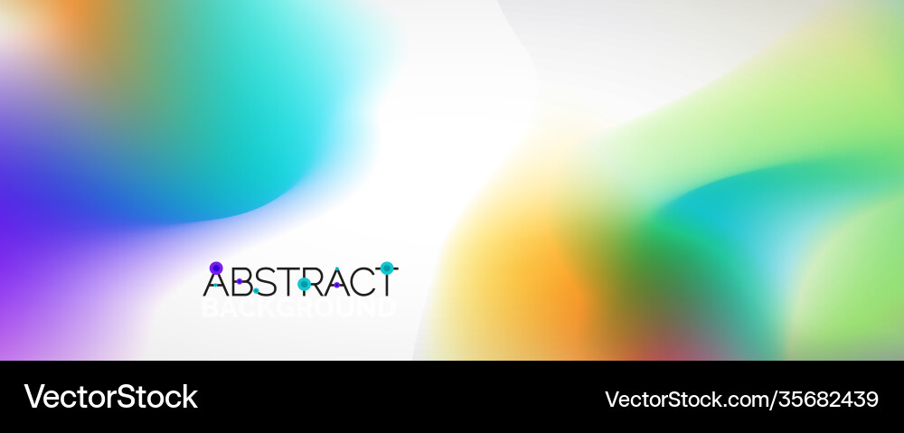 Fluid color gradient abstract background trendy Fluid color gradient abstract background trendy vector image