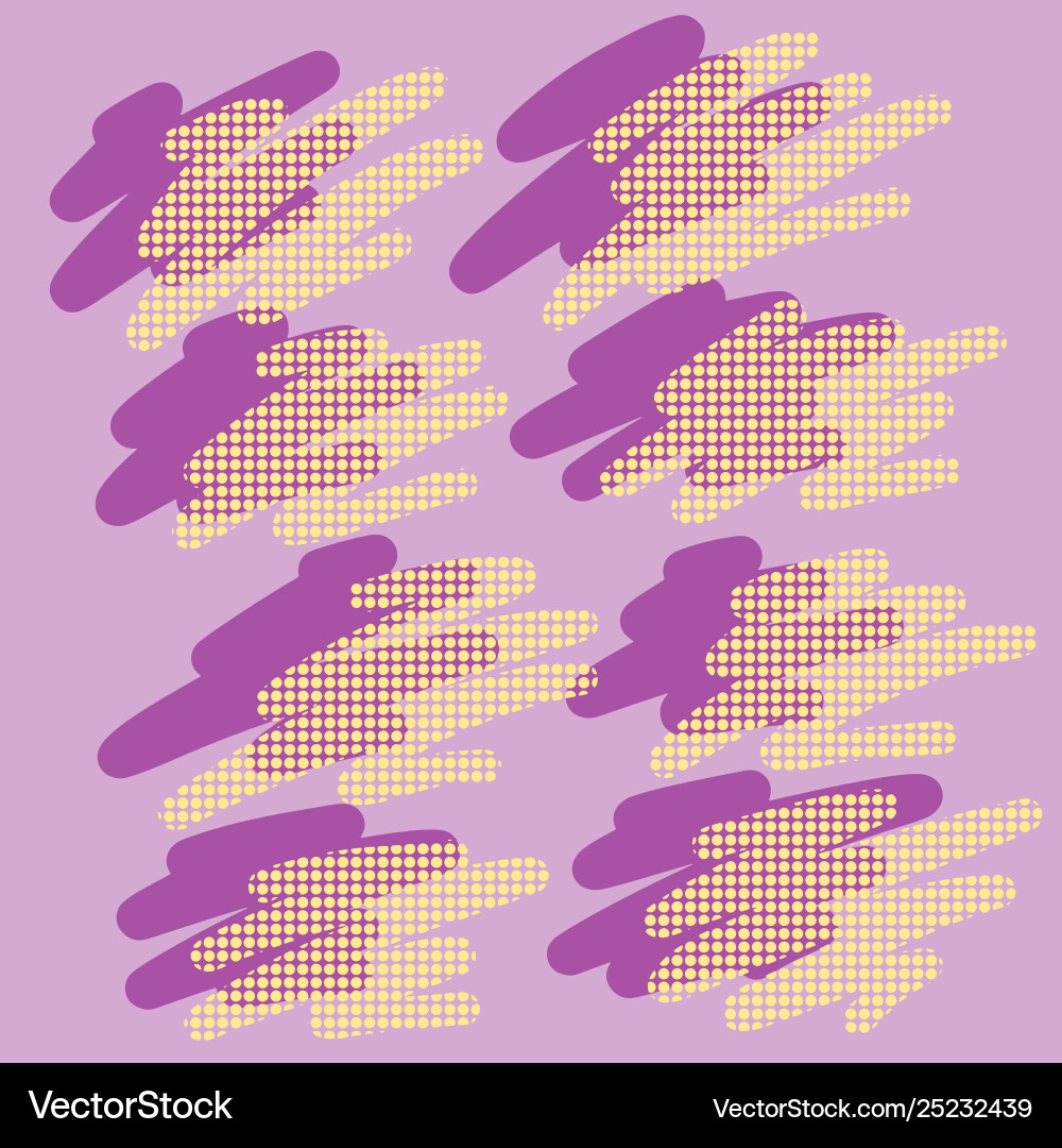Memphis background with abstract shapes Vector Image