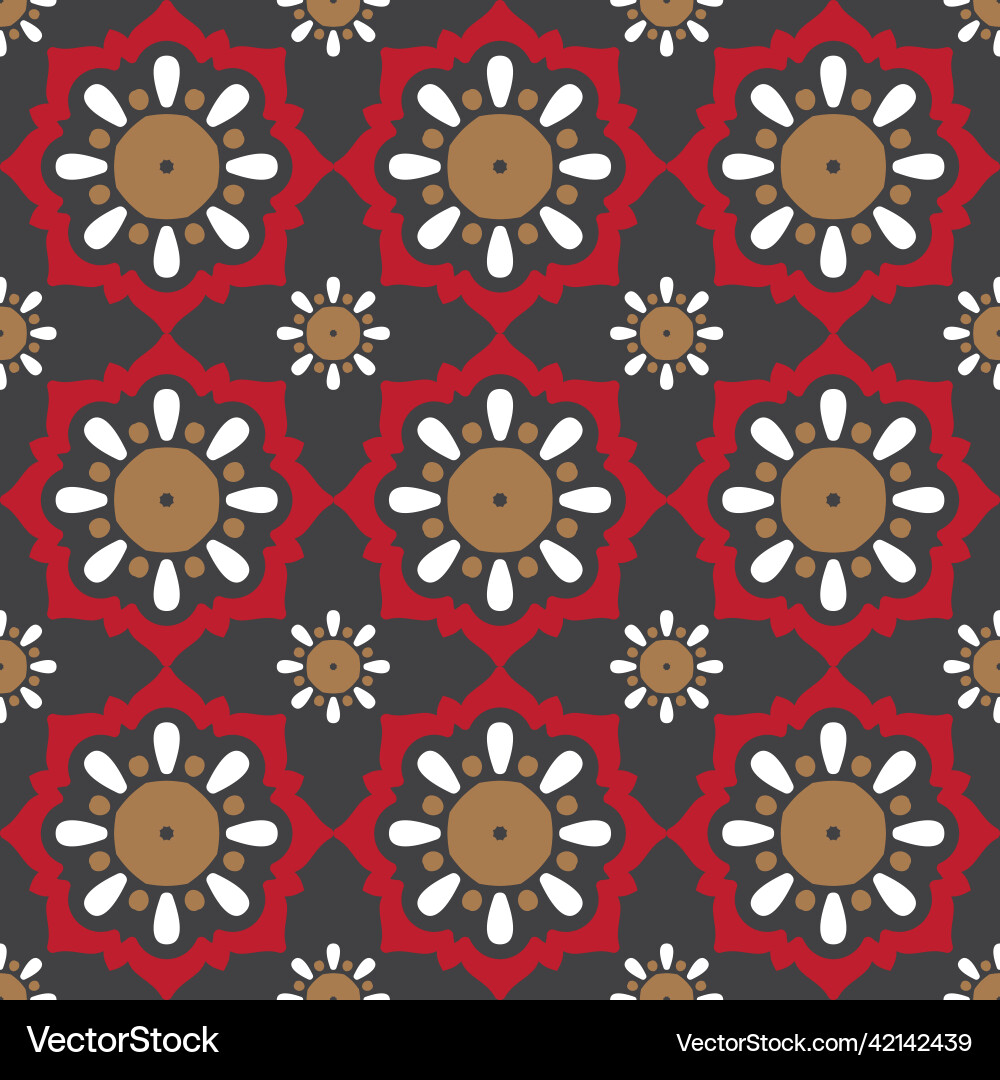 Tiles textured pattern Vector Image
