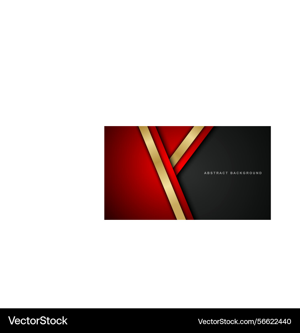 Abstract layer with overlapping gold lines vector image