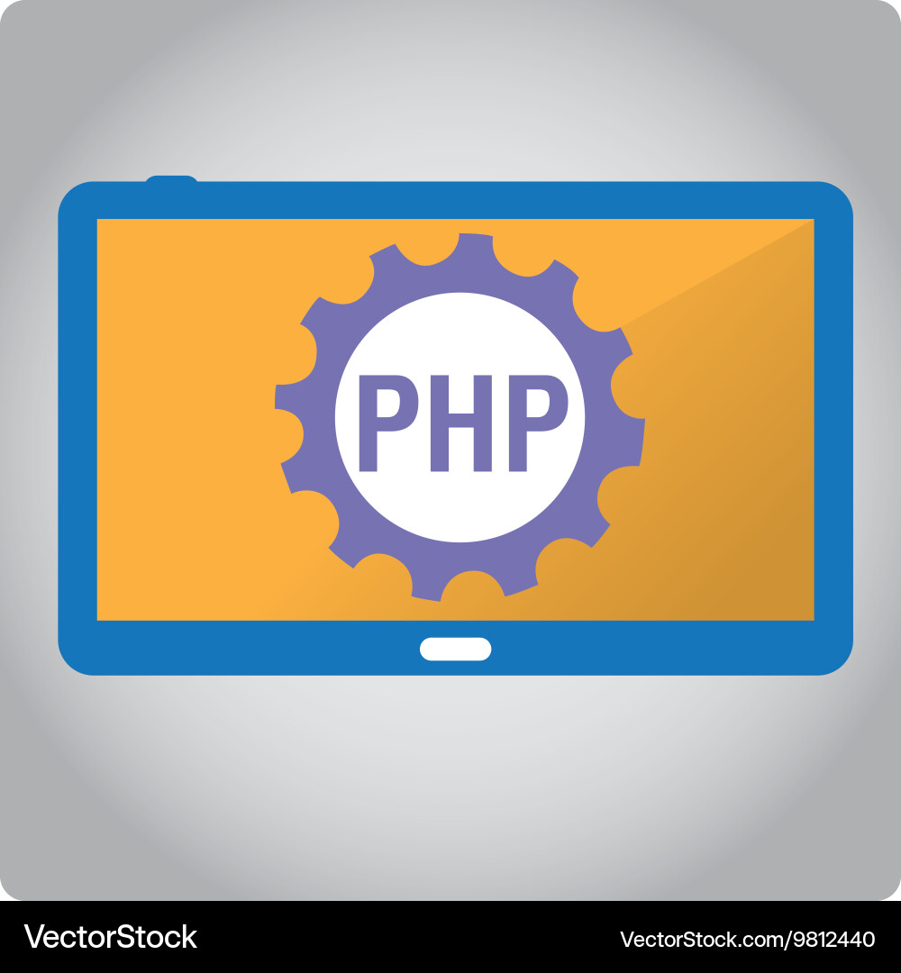 Programming language vector image
