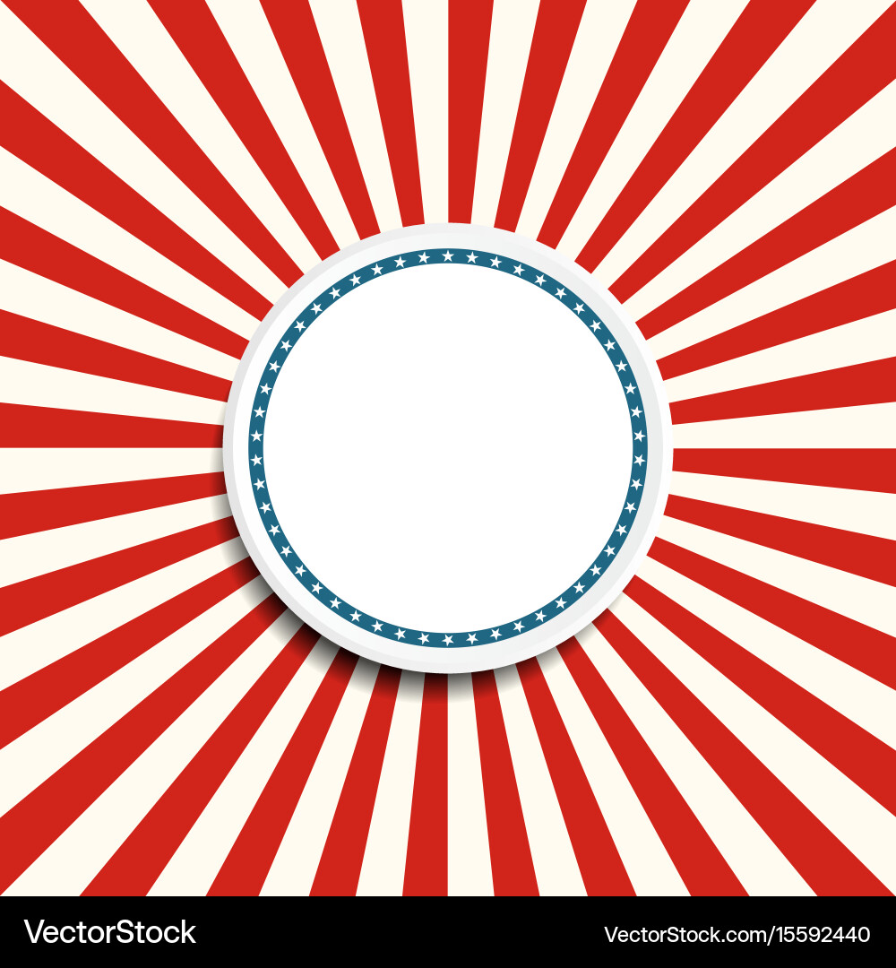 Sunburst Stripes Background Vector Image