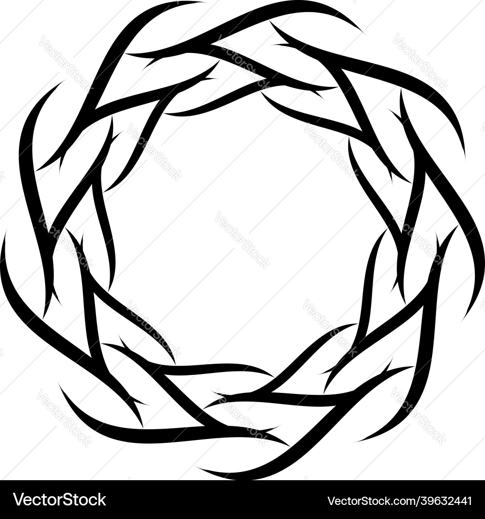 Abstract circular drawing amorphous nonfigurative Abstract circular drawing amorphous nonfigurative vector image