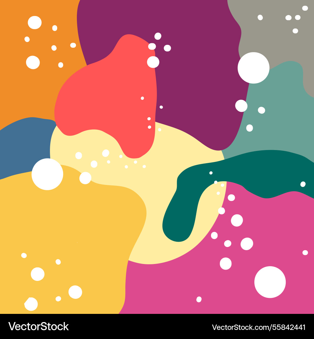 Abstract colorful splash pattern for modern art Abstract colorful splash pattern for modern art vector image