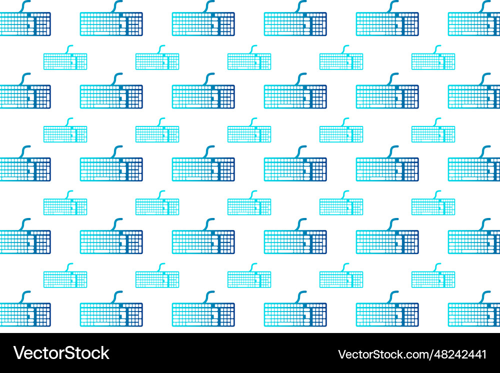 Abstract computer keyboard pattern background Abstract computer keyboard pattern background Vector Image