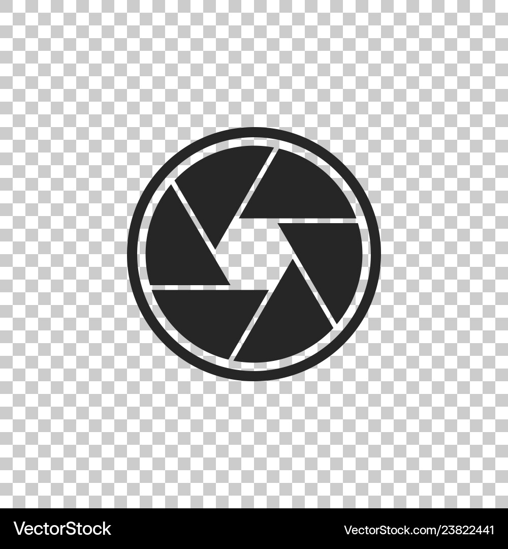 Camera Shutter Icon vector image