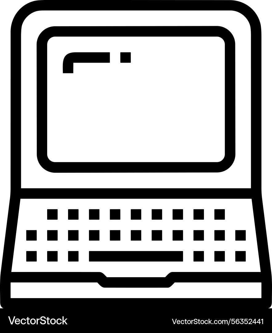 Computer icon symbol image Computer icon symbol image vector image